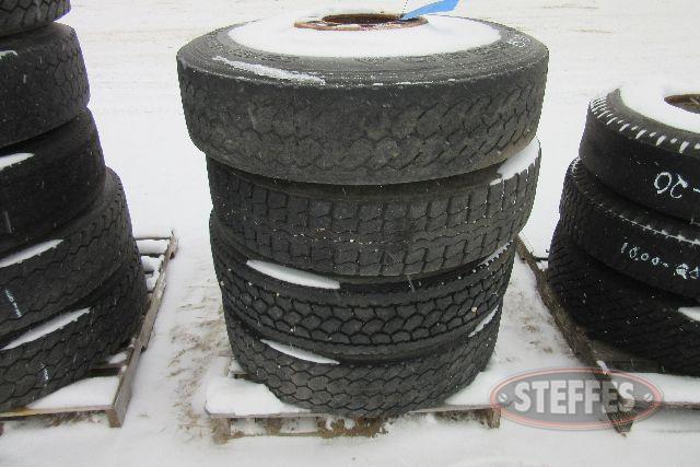 (4) 285-75R24.5 tires on bud rims_0.JPG